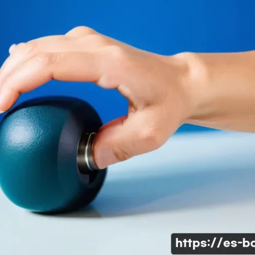 Home 32 손목 통증 완화를 위한 운동 - 5kg dumbbell or a small water bottle) with their hand hanging off the table. They are slowly and con...