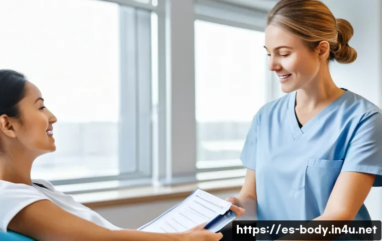 어깨 재활 병원 추천 - **Prompt 1: Multidisciplinary Shoulder Rehabilitation Team**
A bright, clean, and modern rehabil...